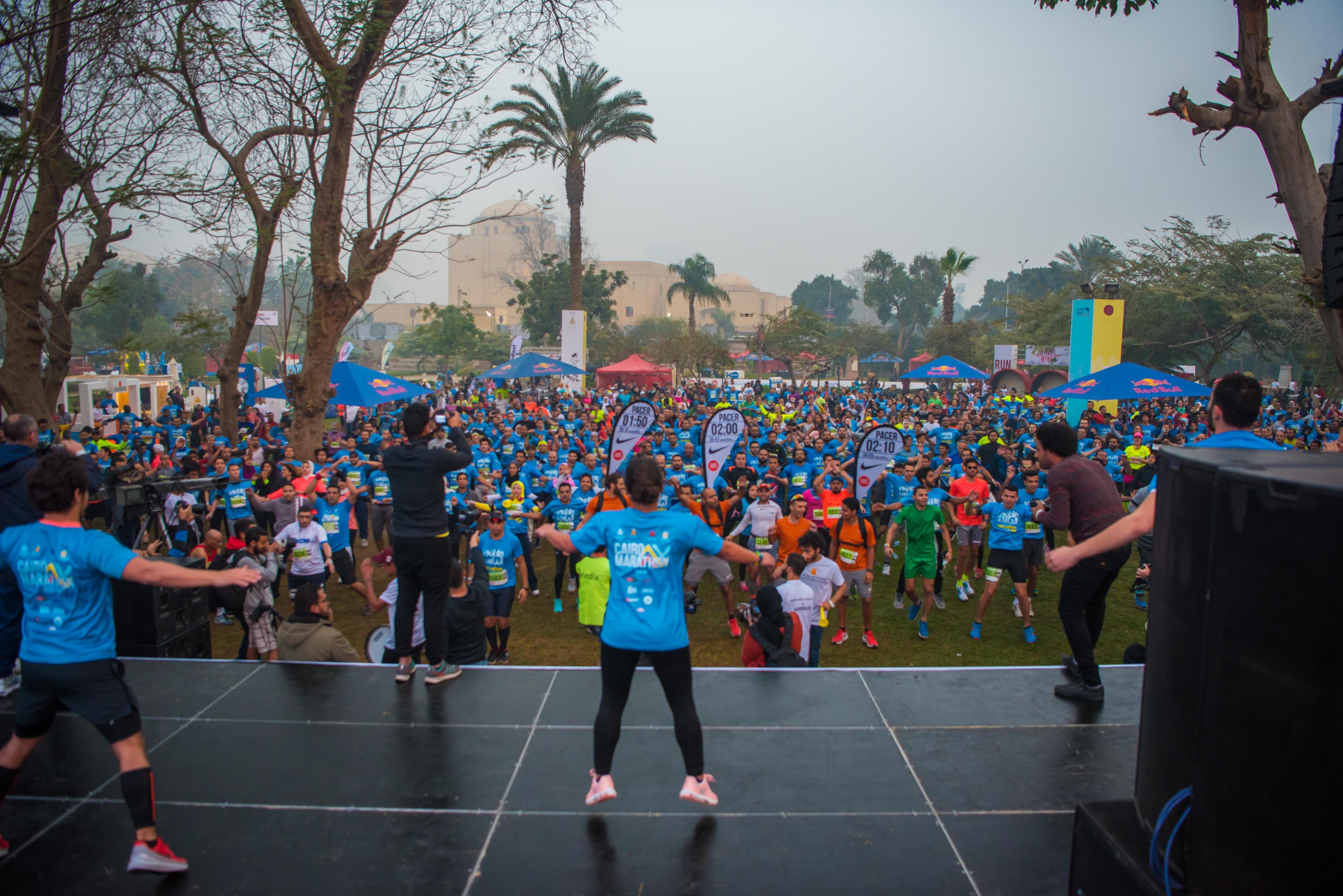 Marathon volunteers